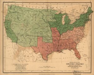 Rogers Map of the Civil War