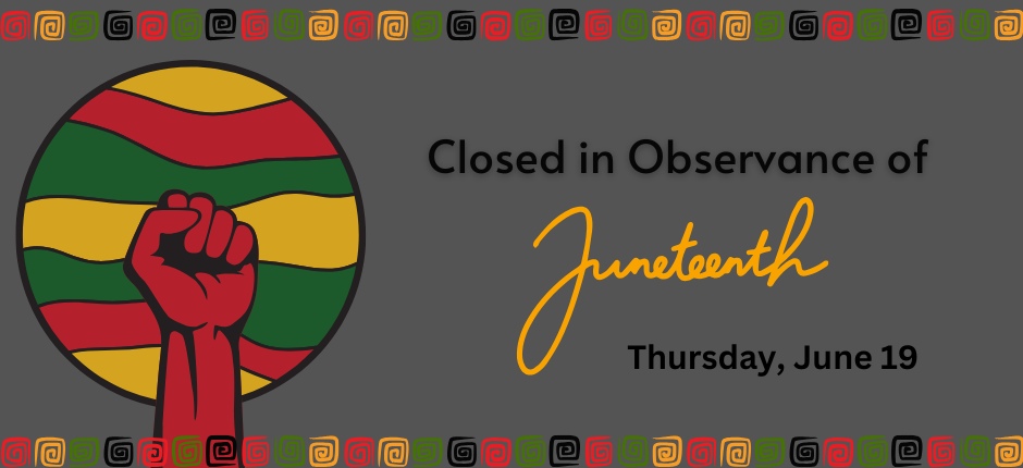 Closed for the Holidays