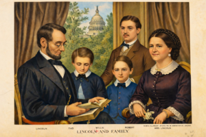 Lincoln family portrait