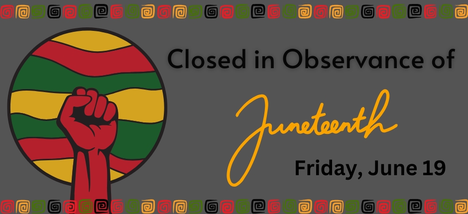 Closed for the Holidays